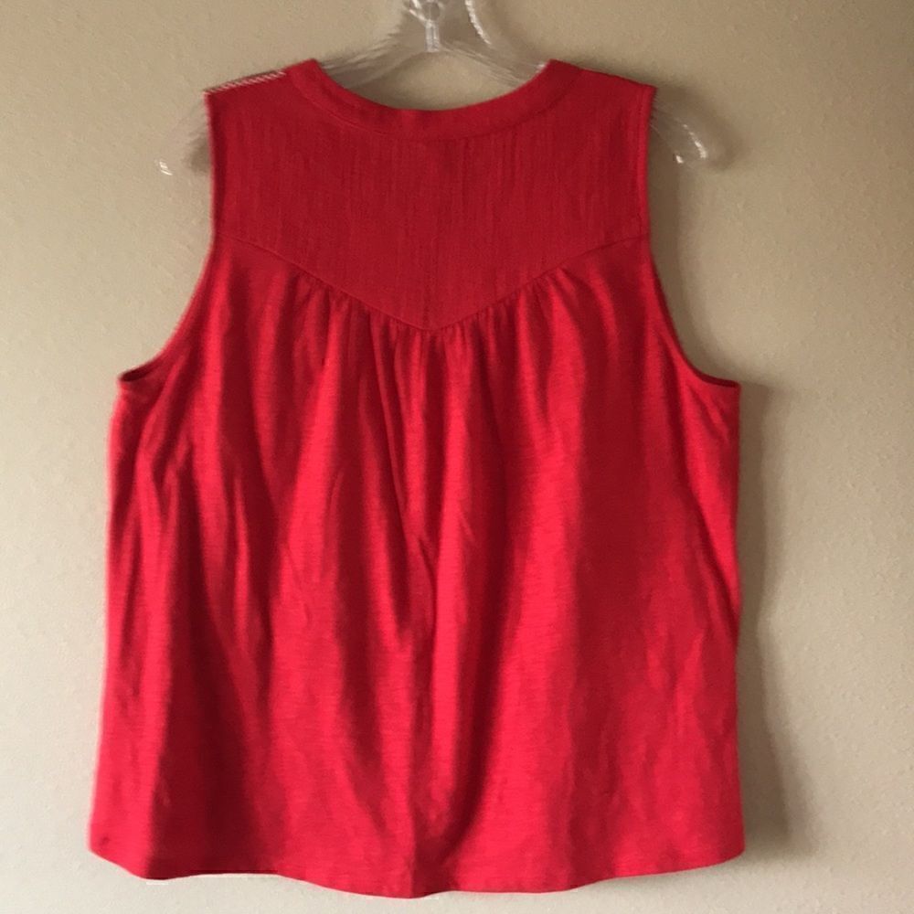 NEW Knox Rose Red Tank Top - Picture 5 of 5